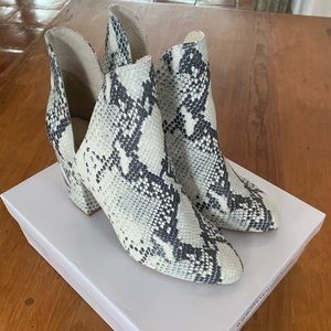 Steve Madden ROOKIE bootie NATURAL SNAKE 8